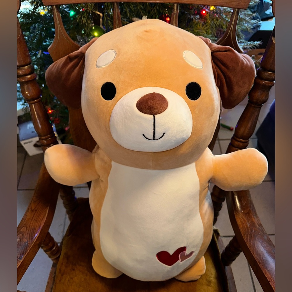 Duffy the Dog 2023 Valentine's Day 26" Hugmee Squishmallow